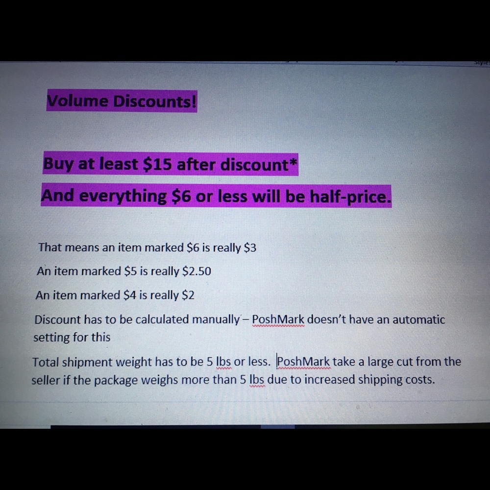 Volume Discounts for Cheaper Items - Picture 2 of 2